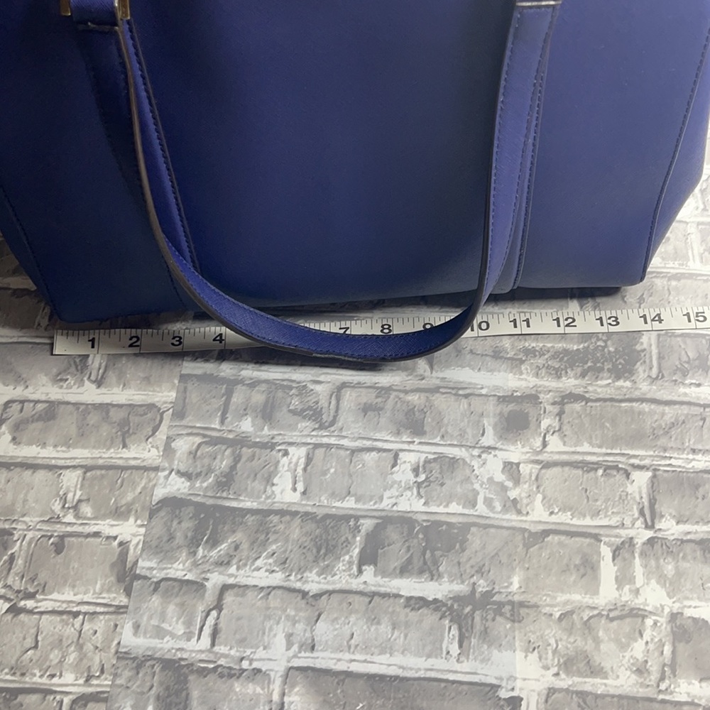 Kate Spade Newbury Lane Blue Bag purse tote - Picture 2 of 11